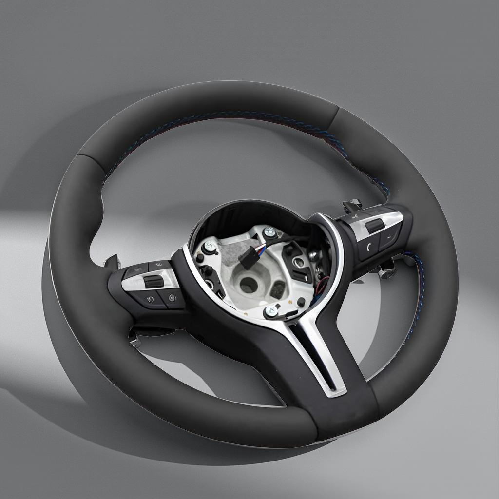Custom F8x M2 M3 M4 Steering Wheel for BMW M5 & M6 - Compatible with F10, F20, F22, F30, F32, F36, F06, F07 & E70 Full Set