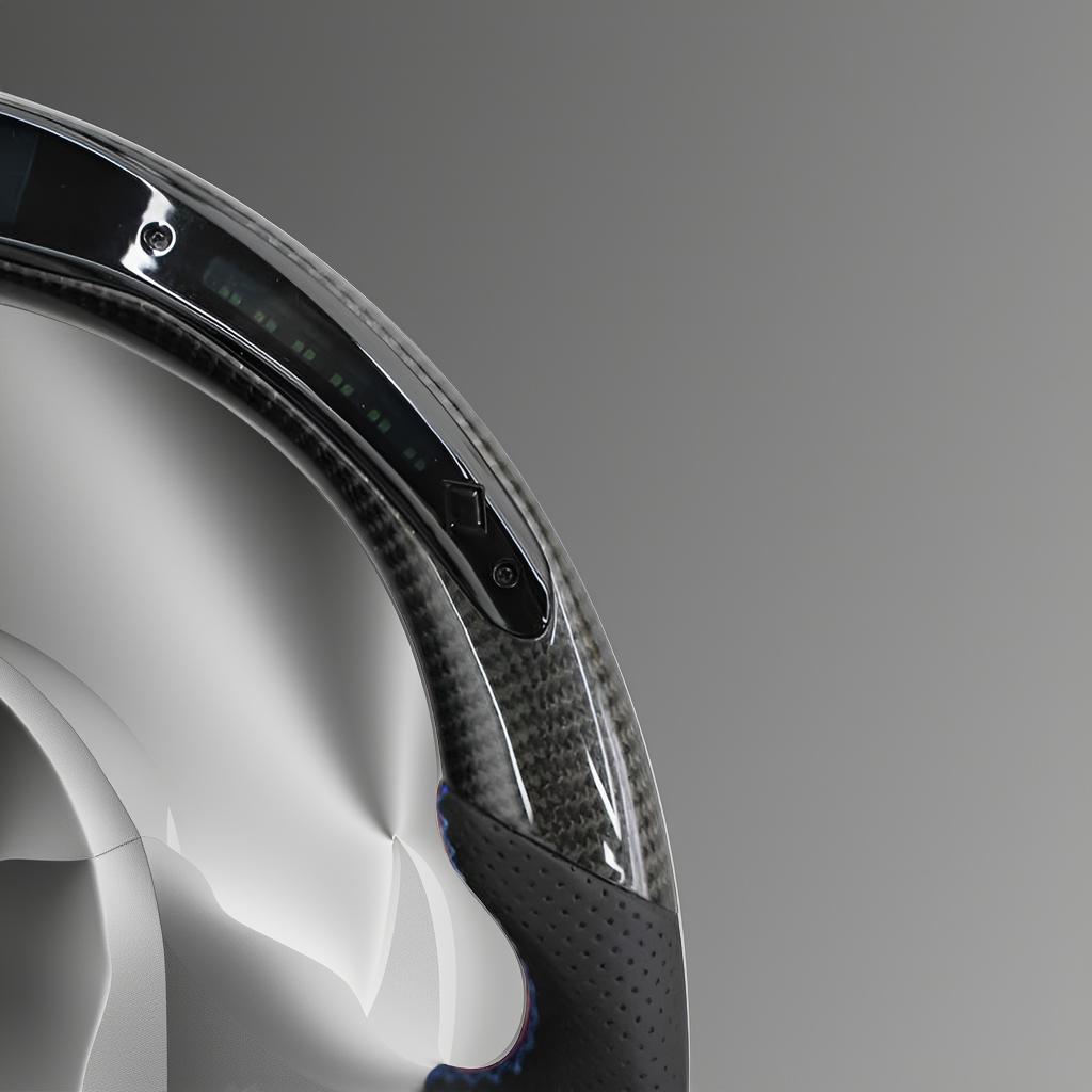 Carbon Fiber LED Sport Steering Wheel for BMW M2, M3, M4 (F22, F80, F82, F83 F Chassis)
