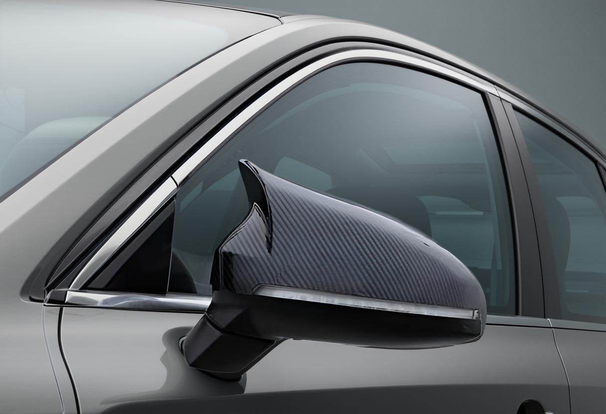 Carbon Fiber Rear Mirror Cover - Audi B9 A4/S4/A5/S5 (2017-2019)