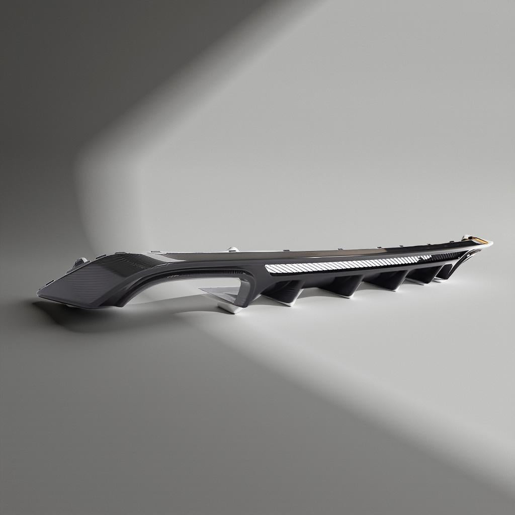 Carbon Fiber Rear Diffuser for Audi A5 & S5 Sportback Quattro S Line (2D/4D)