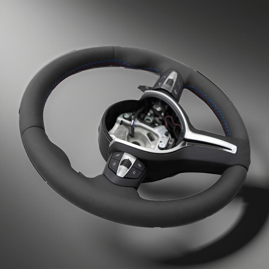 Custom F8x M2 M3 M4 Steering Wheel for BMW M5 & M6 - Compatible with F10, F20, F22, F30, F32, F36, F06, F07 & E70 Full Set