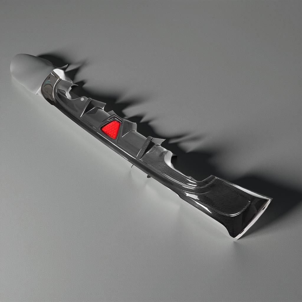F22 M Sport Rear Diffuser with Lights for BMW 2 Series M-SPORT Coupe 2-Door