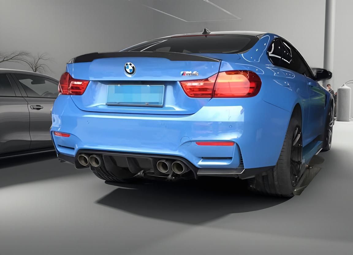 Carbon Fiber Custom Diffuser for BMW M3/M4 (F80/F82/F83, 2014-2019)