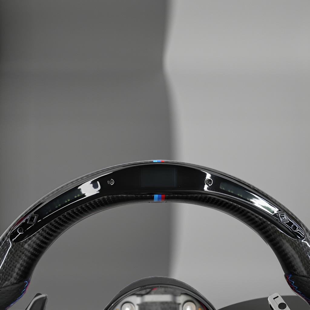 Carbon Fiber LED Sport Steering Wheel for BMW M2, M3, M4 (F22, F80, F82, F83 F Chassis)