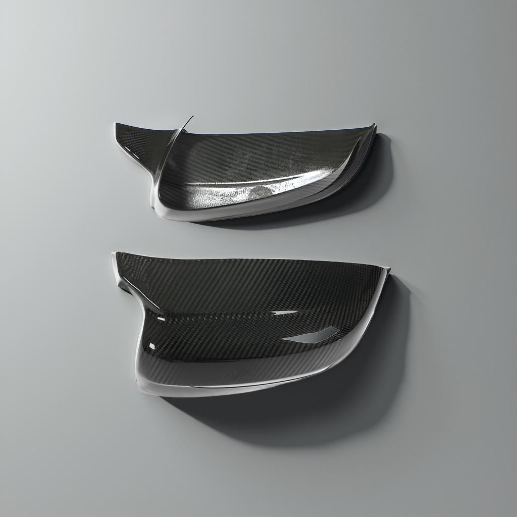 Dry Carbon M Look Mirror Caps for BMW G20, G22, G30, G32, G11, G12, G14, G16 (2017-2022)