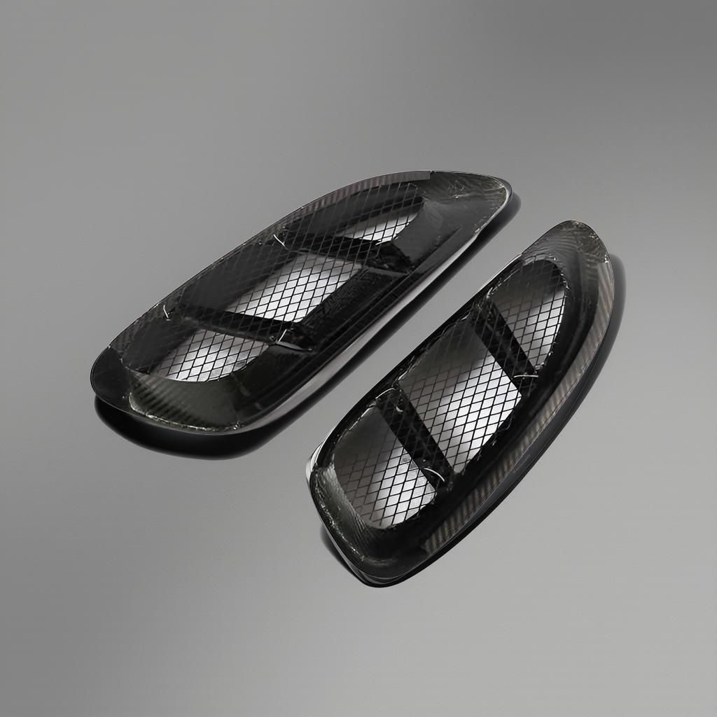 Carbon Fiber Rear Fender & Door Vents for Porsche 718 Boxster or Cayman (2016-2018)
