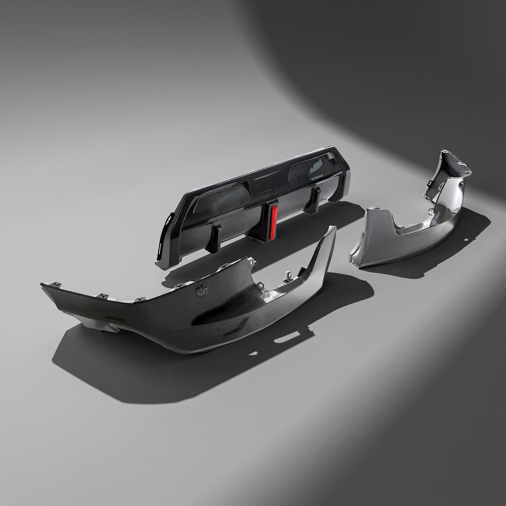 Carbon Fiber Rear Lip Splitters for BMW G42 M220i M Sport Coupe 2-Door (2022-2023)