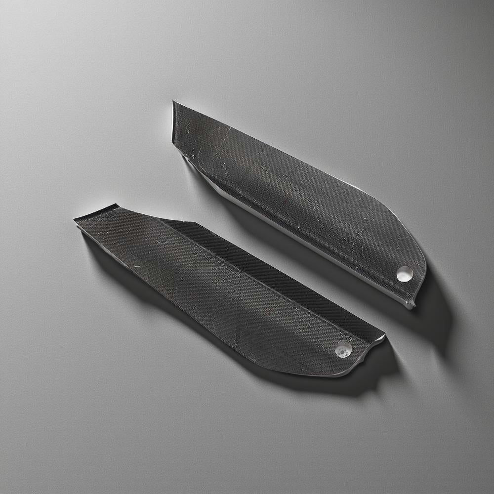 BMW 5 Series F90 M5 Pre-LCI Carbon Fiber Fog Light Splitter Trims