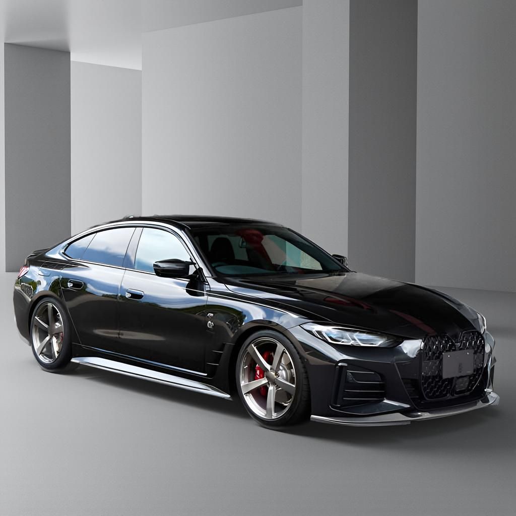 Carbon Fiber G26 Side Skirts Splitter for BMW I4 430i & 440i Gran Coupe (2021-2023)