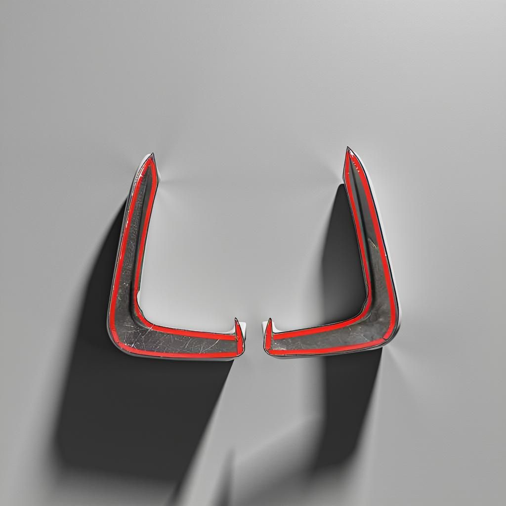 Carbon Fiber Front Bumper Canards for Audi RS5 Sportback 2-Door (2019-2024)