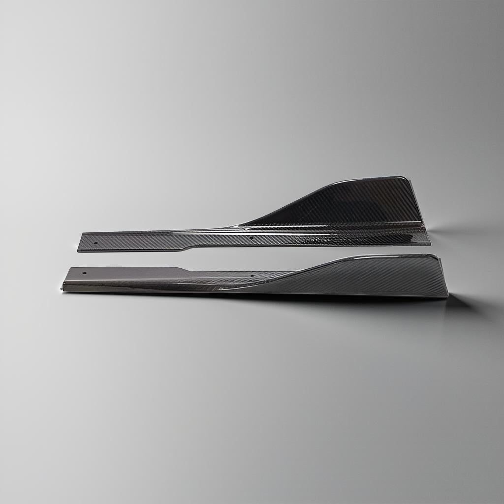 Dry Carbon Fiber Side Splitters for BMW 8 Series M-Sport 840i (F93/M8/G16) 2018-2020