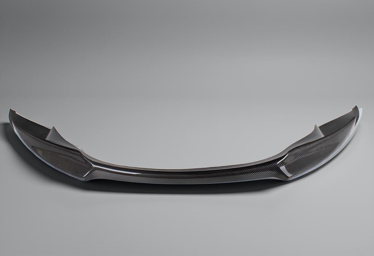 V Style Carbon Fiber Front Bumper Lip for BMW 3 Series E92 M3 (2007-2011)