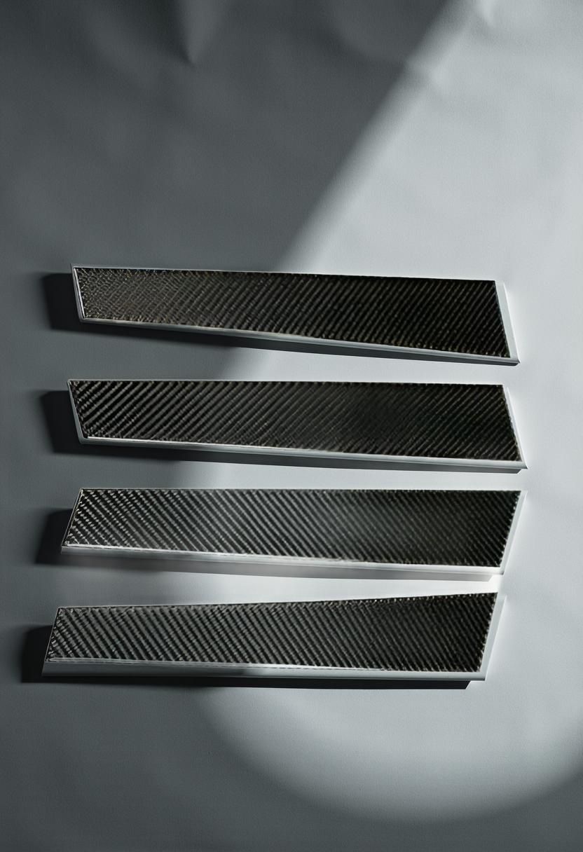 Audi A4 B8 B-Pillar – Soft Resin/Carbon Fiber Finish