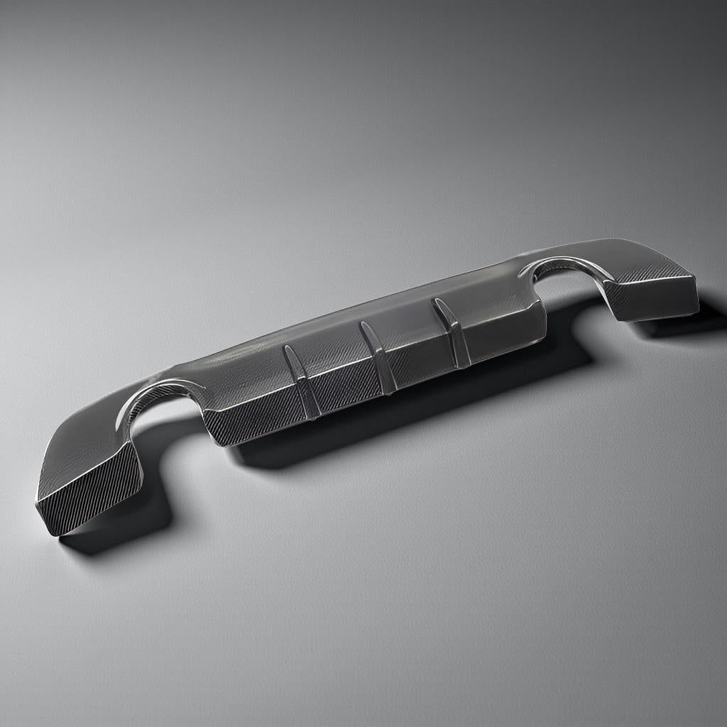 Carbon Fiber Rear Diffuser for BMW 3 Series E92 & E93 325i or 335i M-TECH (2012-2013)