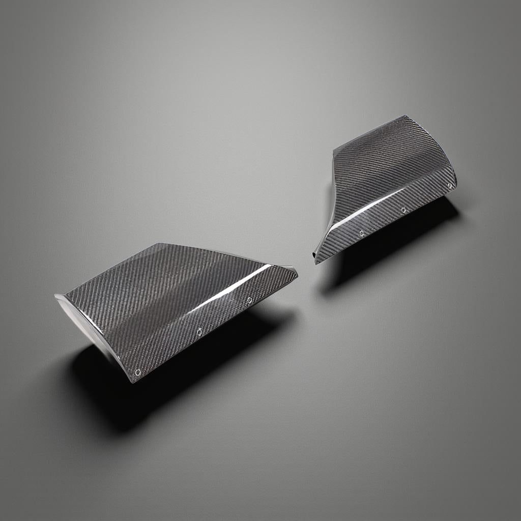 Audi RS3 8V Carbon Fiber Facelift Rear Splitters (2017-2020)