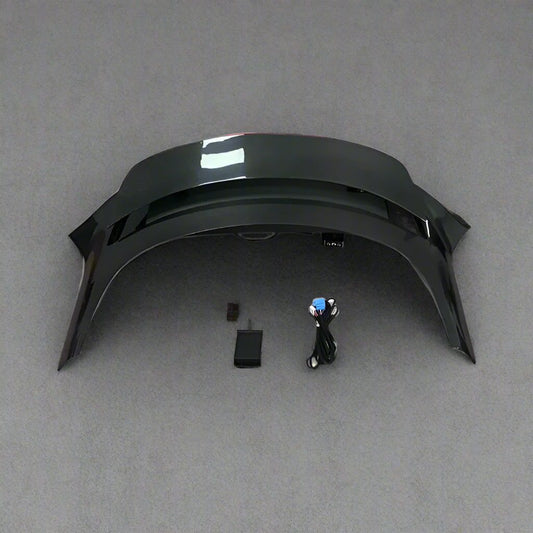 Tesla Model 3 Dry Carbon Fiber Tailgate with Automatic Lift Wings