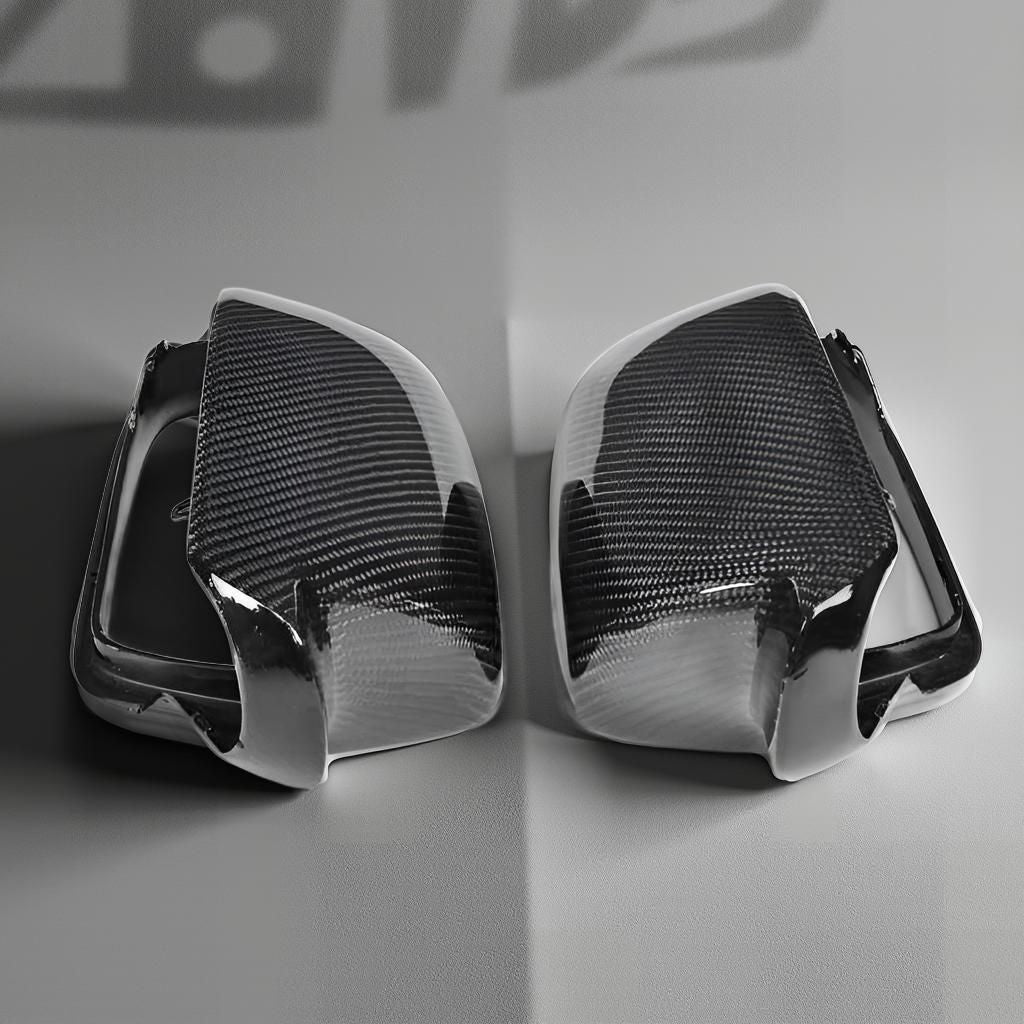 Carbon Fiber Door Mirror Caps for Audi A5, S5 & RS5