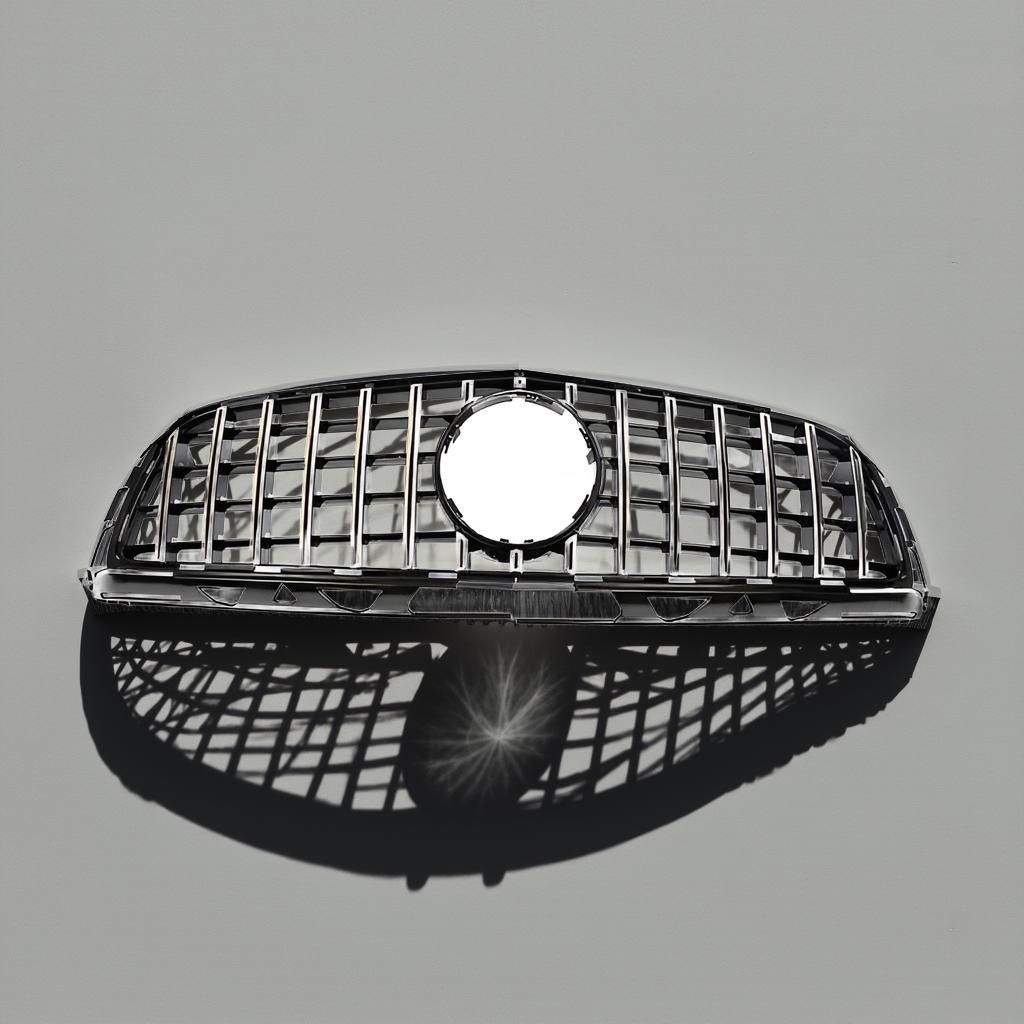 ABS Silver GT Front Grille - Mercedes-Benz CLS W218 Pre-Facelift (2012-2014)