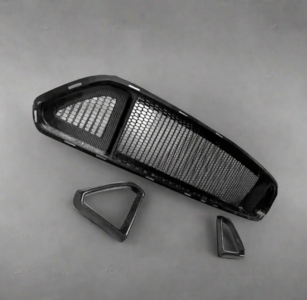 RTR Carbon Fiber Front Grill for Ford Mustang GT