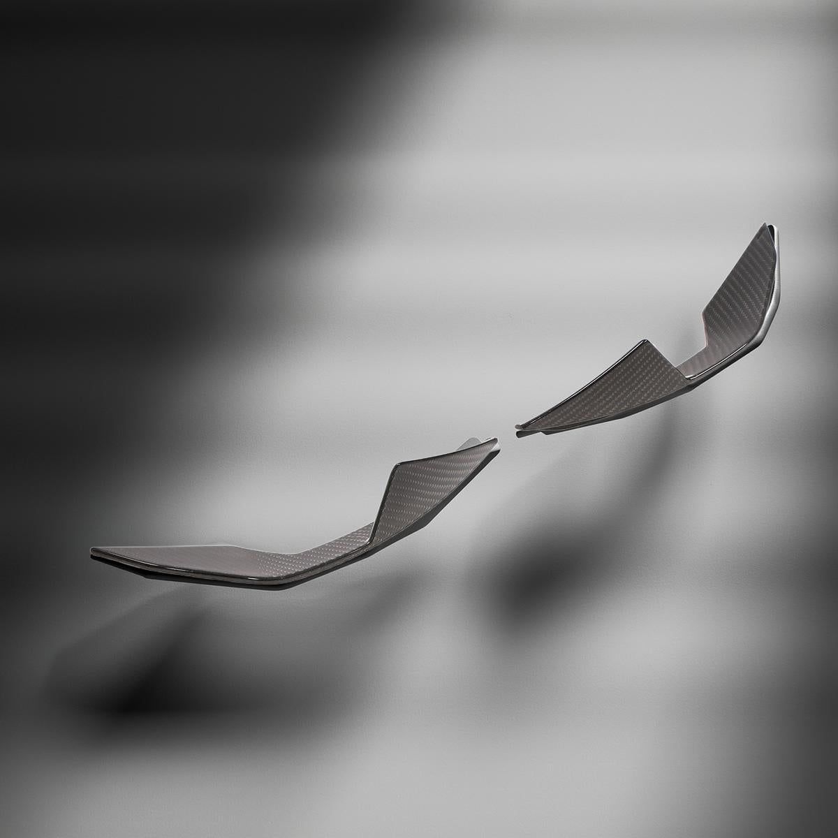 Dry Carbon Fiber Front Bumper Canards for BMW G80 M3 & G83 M4 Competition (2020-2021)