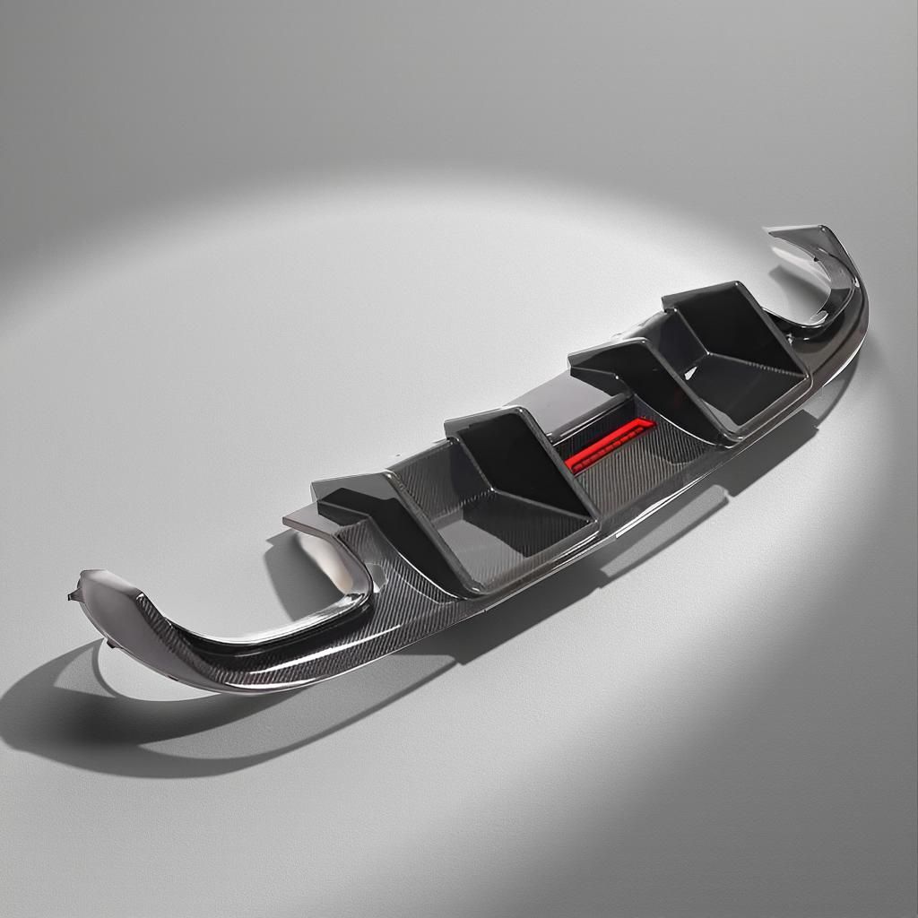 Carbon Fiber Rear Diffuser - Audi S4 B8 & A4 Sport Sedan (2008-2013)