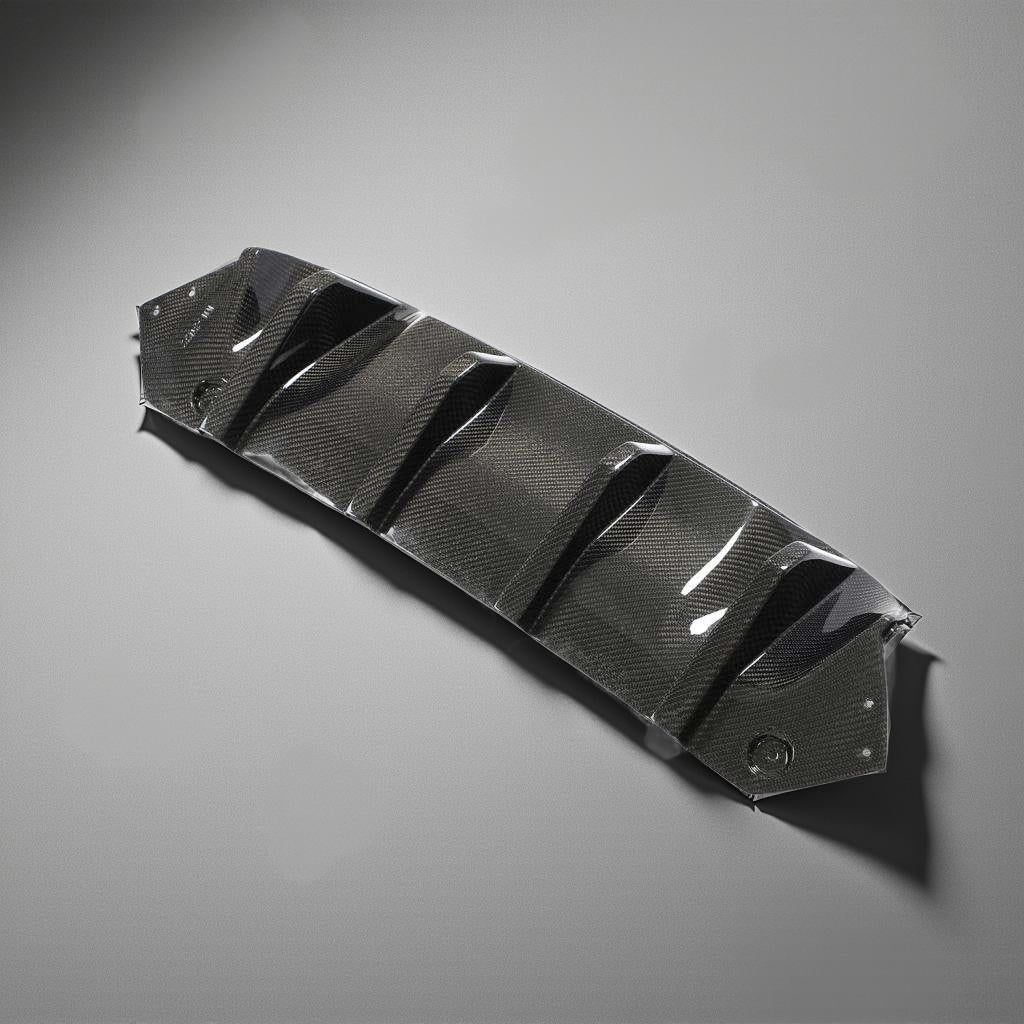Carbon Fiber Rear Diffuser for BMW F90 M5 First Edition Sedan 2018-2020 P Style