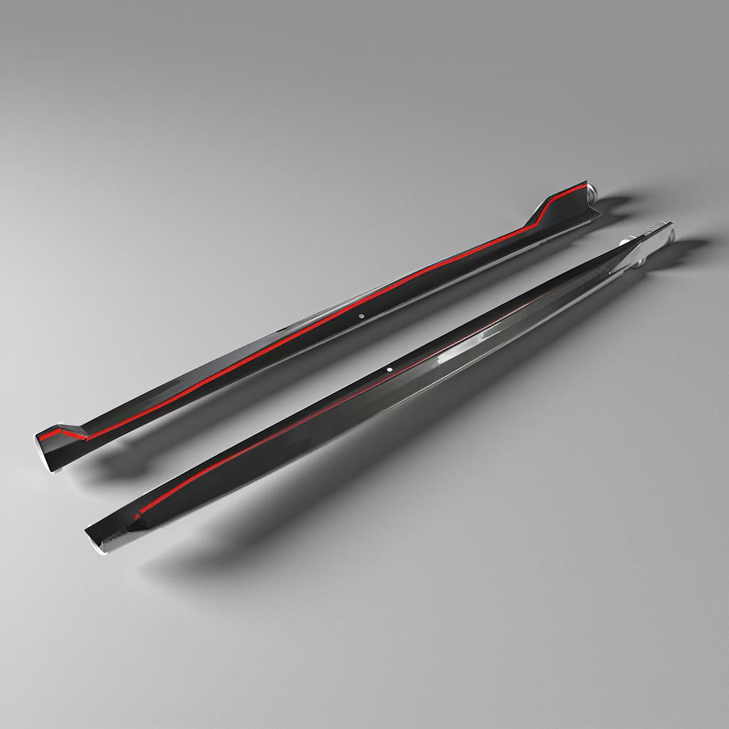 Carbon Fiber Side Skirts Lip for BMW X5 G05 M Sport 2019 to 2020