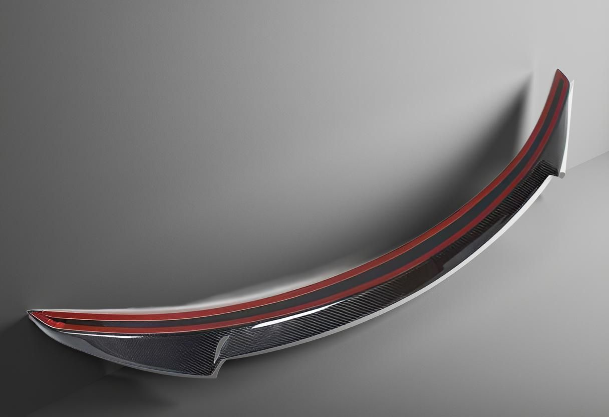Carbon Fiber Rear Spoiler Wing for Tesla Model S Sedan 2012-2019 P85