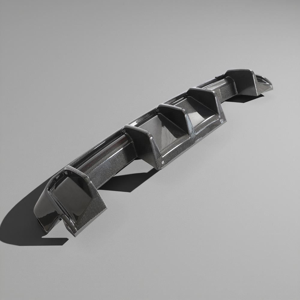 G82/G83 BMW M4 Carbon Fiber Rear Bumper Diffuser Valance