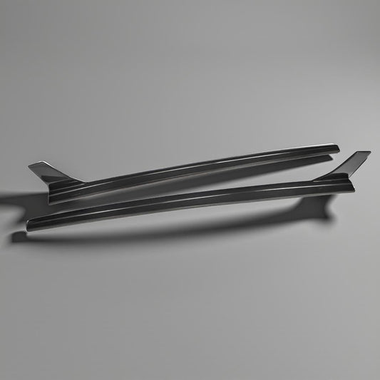 Audi A3 Sline & S3 Carbon Fiber Side Skirt Extension Lip (2014-2019)