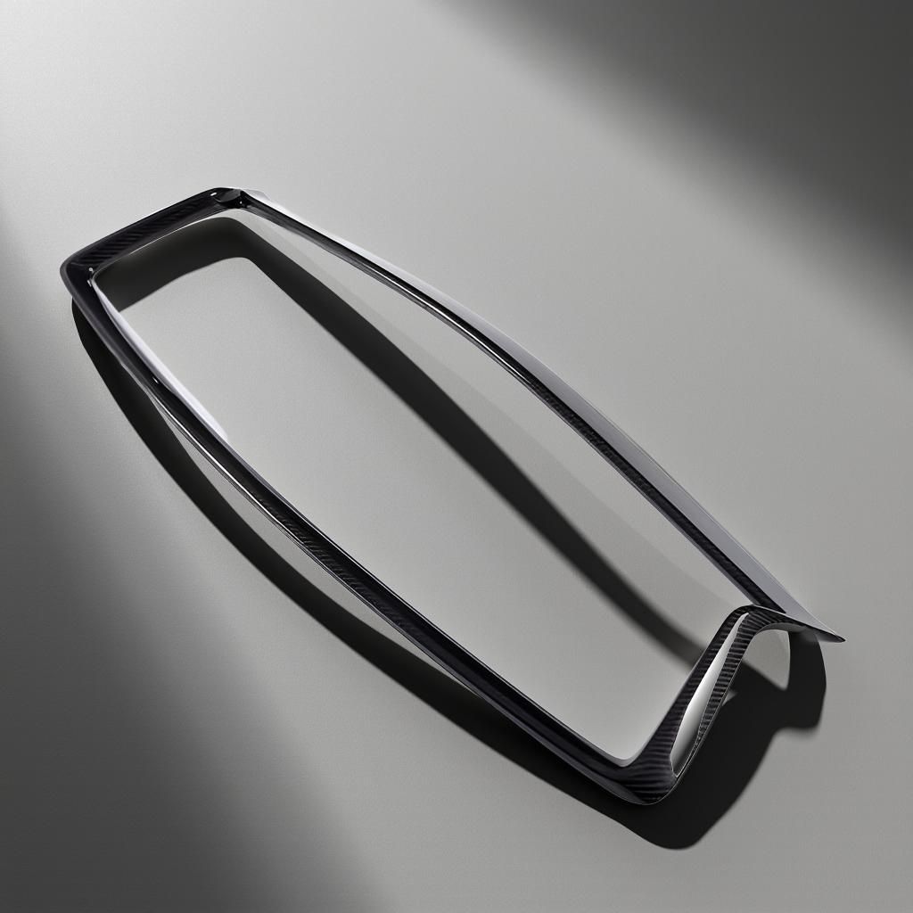 Carbon Fiber Front Grill Cover for 2018 Infiniti Q50