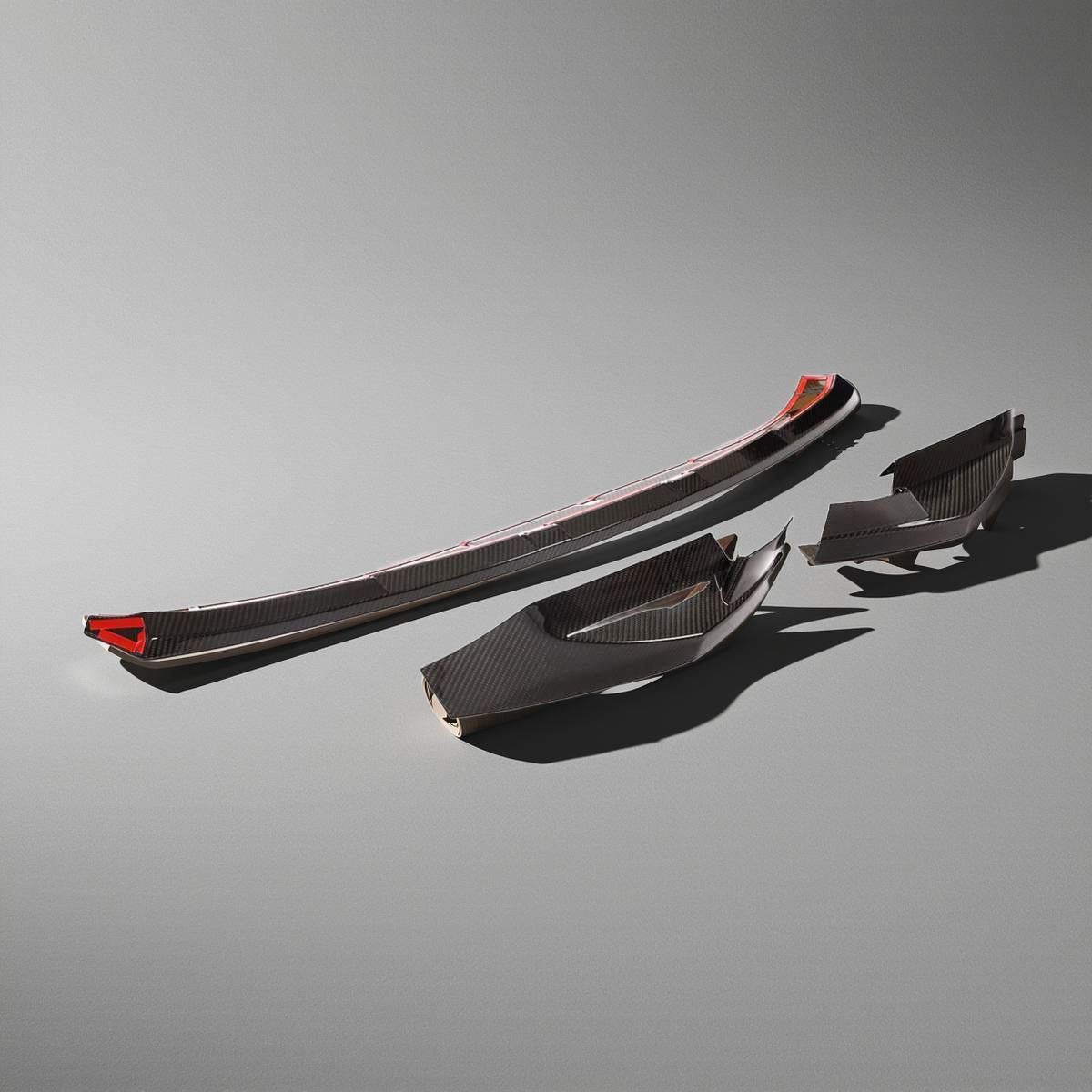 Carbon Fiber Front Lip Splitters for BMW G80 M3 & G82/G83 M4 Competition (2021-2023)