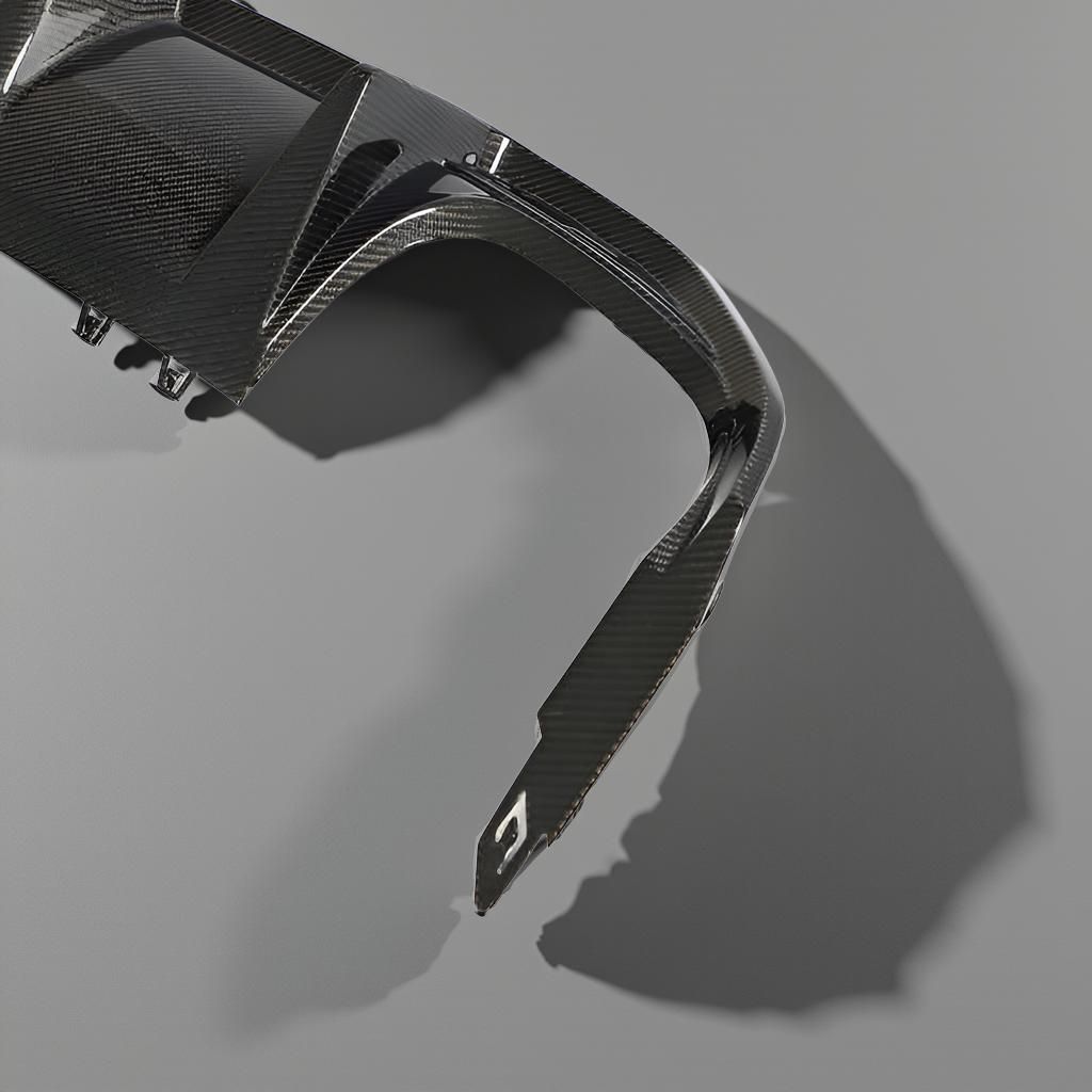 Audi A3/S3 8Y Carbon Fiber Rear Diffuser Lip (2021-2022)