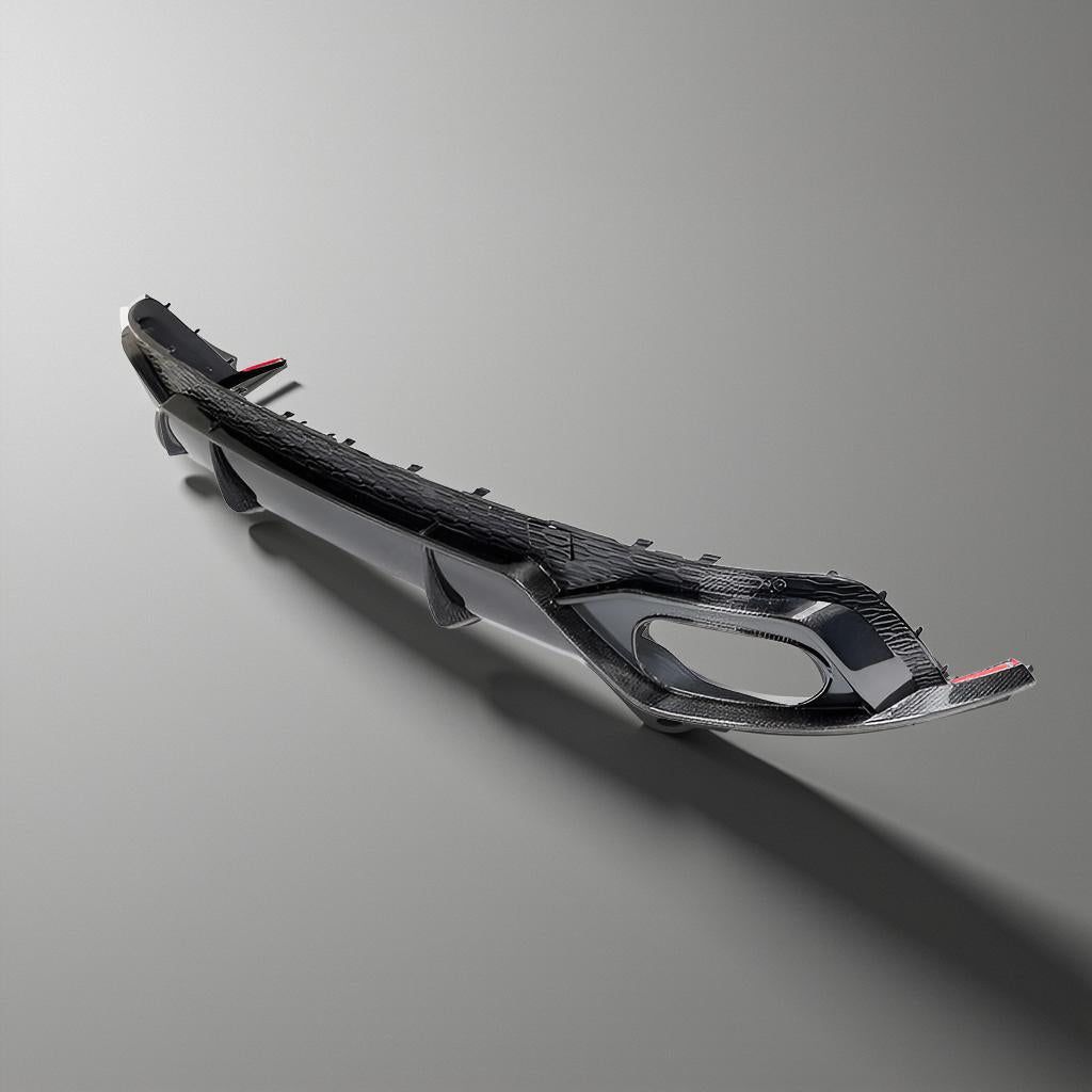 Customized Aftermarket RSQ8 Rear Diffuser for Audi Q8 (2019-2023)
