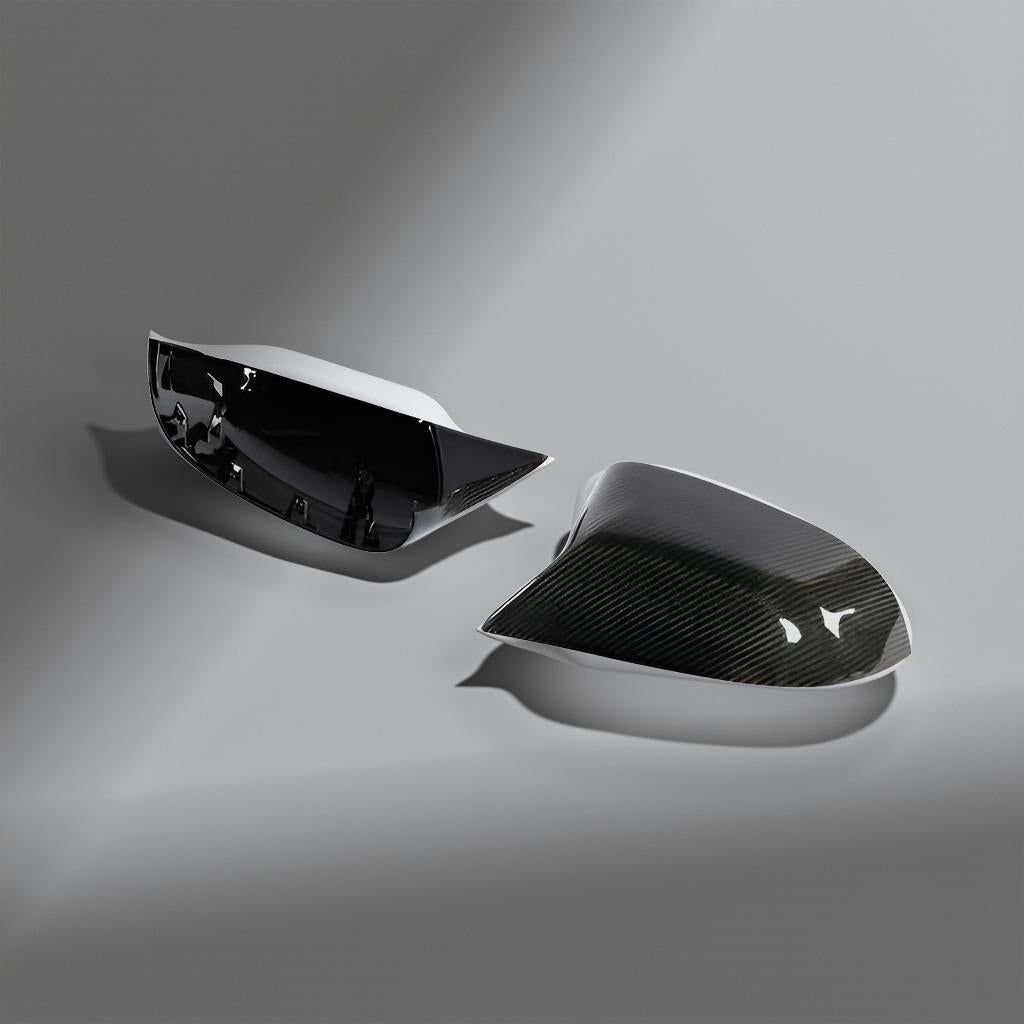 BMW X3 G01 & X4 G02 & X5 G05 & X6 G06 & X7 G07 Carbon Fiber Left Side Mirror Cover Pair