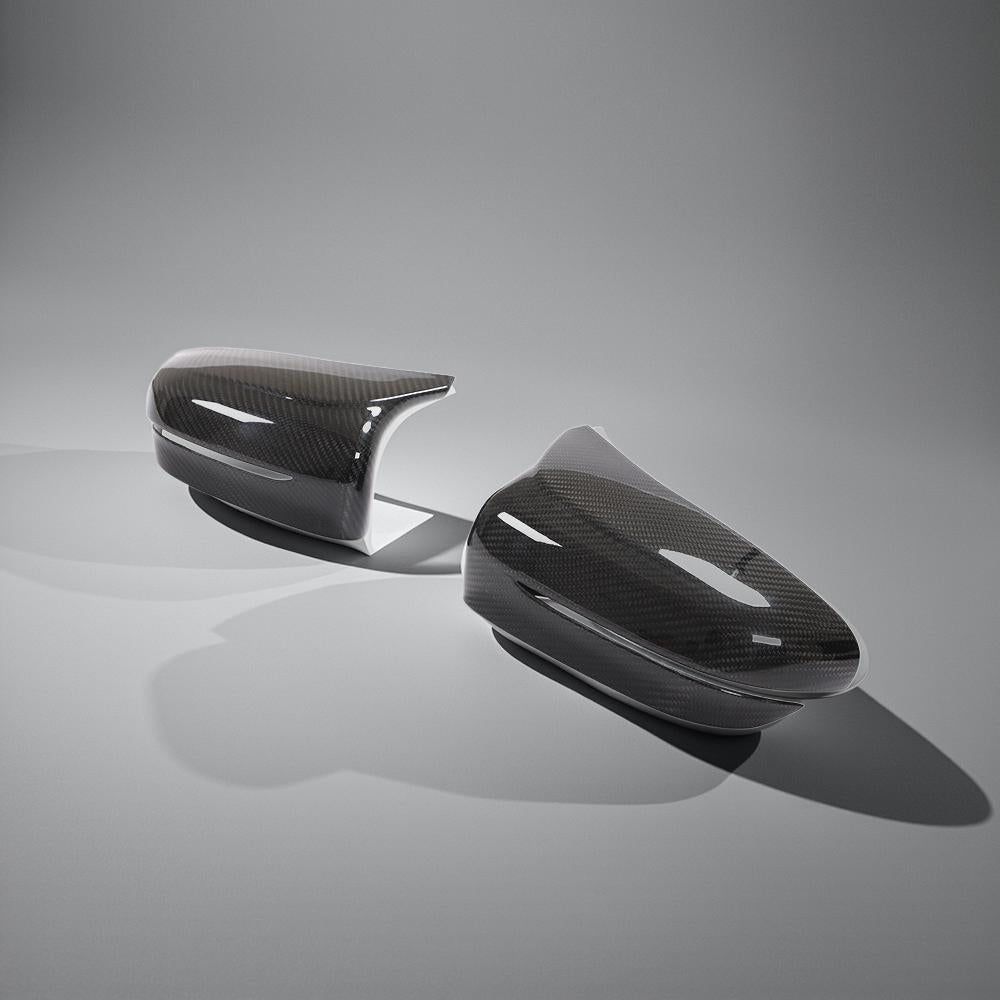 Dry Carbon Fiber Side Mirror Covers for BMW F90 M5 Sedan 2018-2019