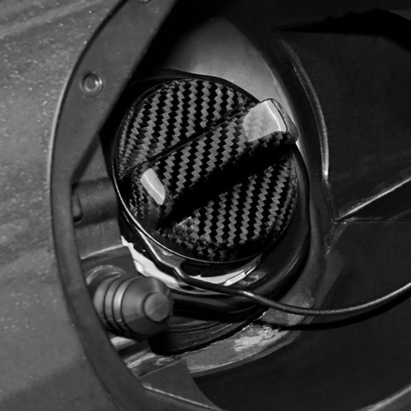 Carbon Fiber Fuel Tank Cap Trim for Subaru (BRZ/WRX/STI/XV)
