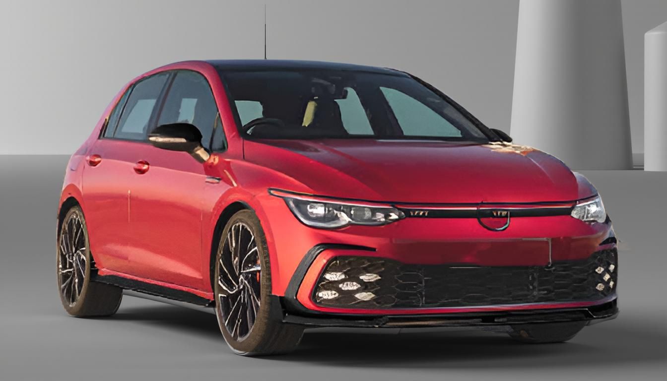 Carbon Fiber Body Kit for VW Golf MK8 GTI Hatchback 4-Door 2021-2022