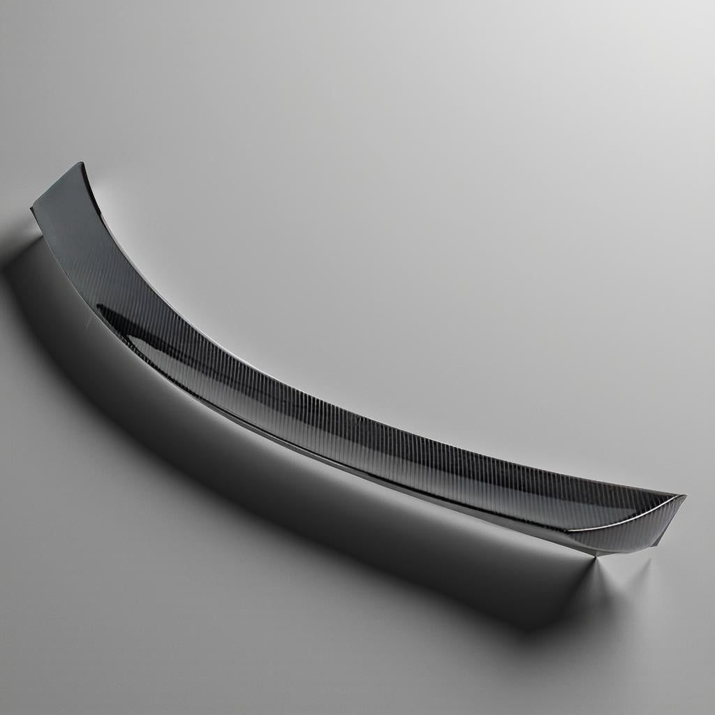 Mercedes-Benz C63 Carbon Fiber V Style Trunk Spoiler - W204 Coupe (2012)