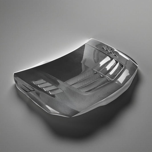 Premium Carbon Fiber Engine Hood - Mercedes A-Class W176 (2014-2016)