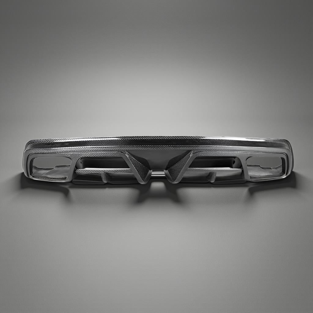 Carbon Fiber Rear Diffuser - Mercedes-Benz CLA C117 (Fits CLA250/CLA260/CLA45)