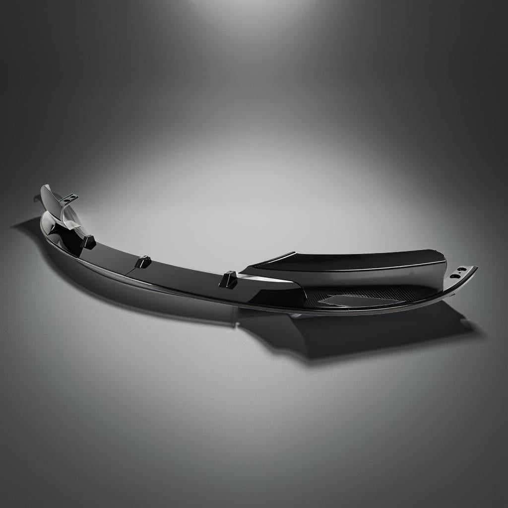 BMW F30 ABS Front Lip for 320i, 328i, 330i, 335i & 340i M Sport Sedan, 4-Door, Carbon Fiber Look