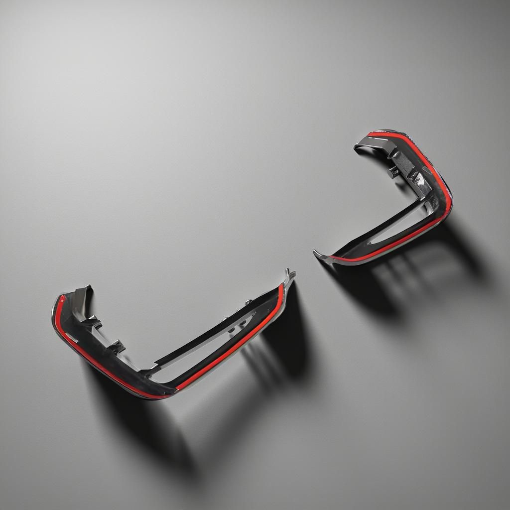 RSQ8 Carbon Fiber Foglamp Covers for Audi Base SUV 4-Door