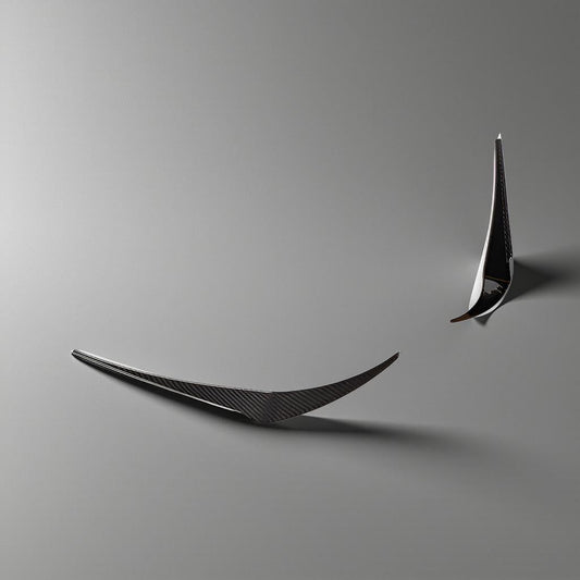 Porsche 911 991 GT3 Coupe Dry Carbon Front Bumper Fins (2014-2016)