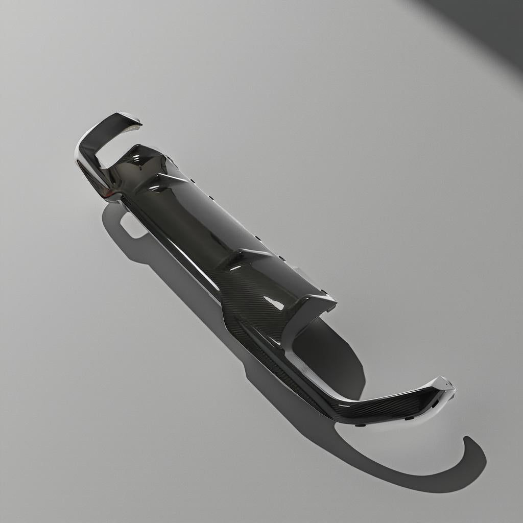 F93 M8 Gran Coupe Dry Carbon Fiber Rear Diffuser (2021-2022)