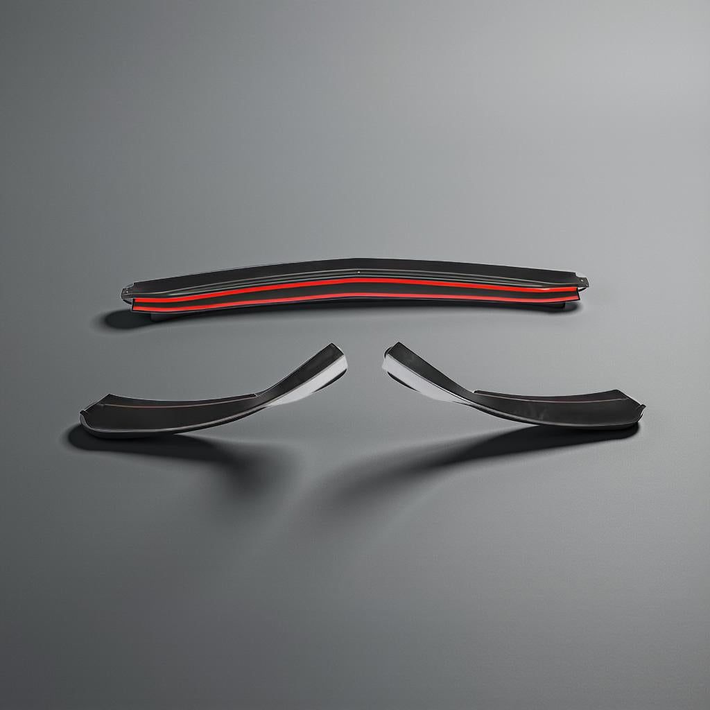 Carbon Fiber Front Lip Spoiler for Mercedes Benz C-Class W205 W206 C300 Sport 2018 & 2019 Facelift