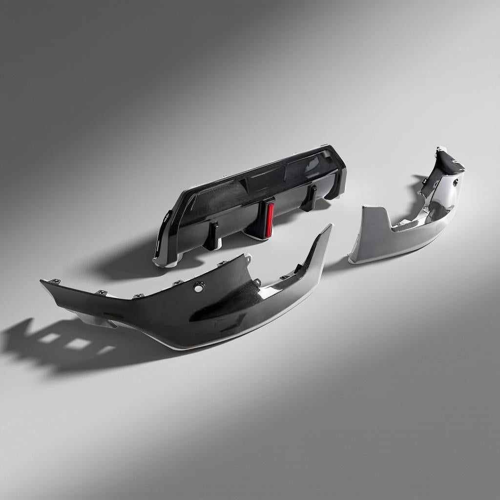 Carbon Fiber Rear Bumper Diffuser Lip Splitter Protector for BMW G42 M235i, M240i, 220i Coupe 2022 - 2024