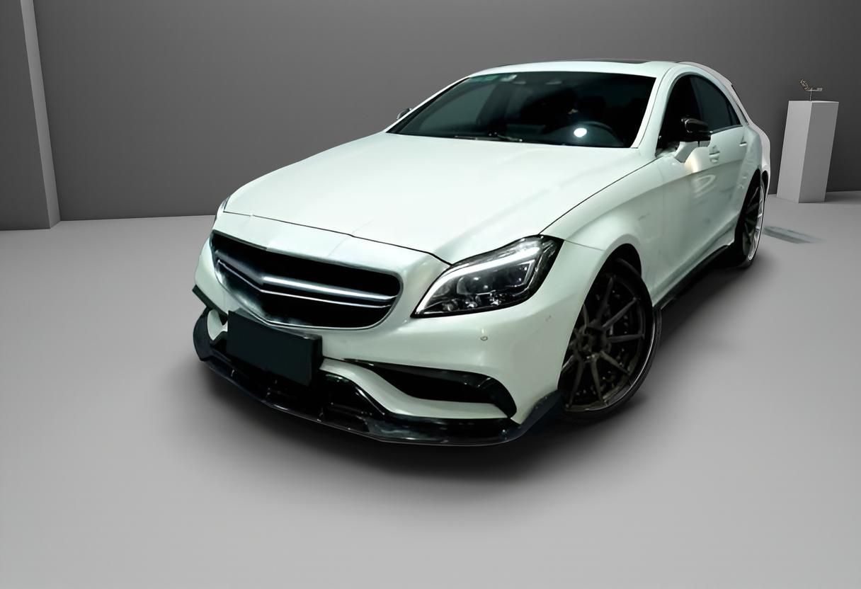 CLS63 AMG Carbon Fiber Front Spoiler - Mercedes CLS-Class (W218, 2015-2017)