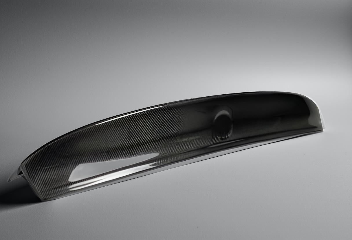 BMW E46 CSL Carbon Fiber Rear Trunk Lip Spoiler