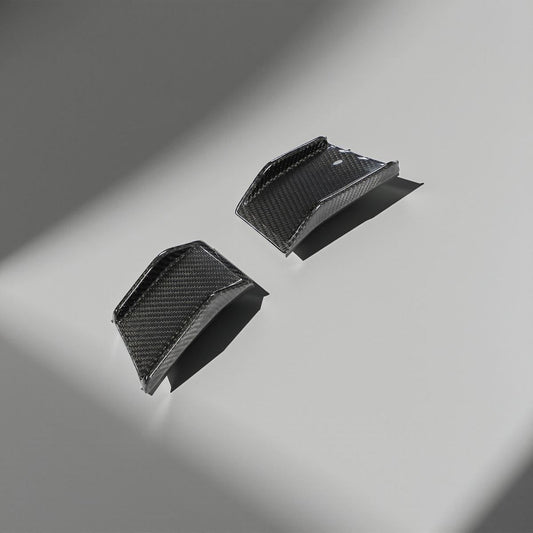 BMW 4 Series G22/G23 M-Sport 2020-2022 Carbon Fiber Front Bumper Vent Canards